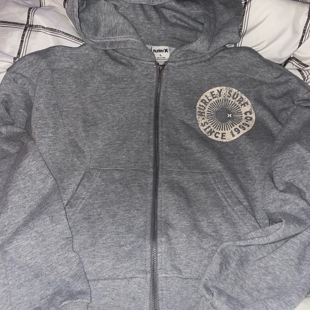 Hurley Gray Hoodie Jacket